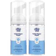 Toilet Paper Foam Instant Wet Wipe 2 Pack