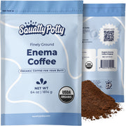 Squatty Potty Enema Coffee – Organic – 419° Roasted, Ground Coffee, Cleanse and Detoxify, Made in USA – 4 lb Bag